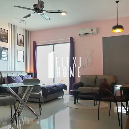 Colour-Theme Designed, Private Studio Home, Cybersquare 27B Cyberjaya, Flexihome-My Exterior photo